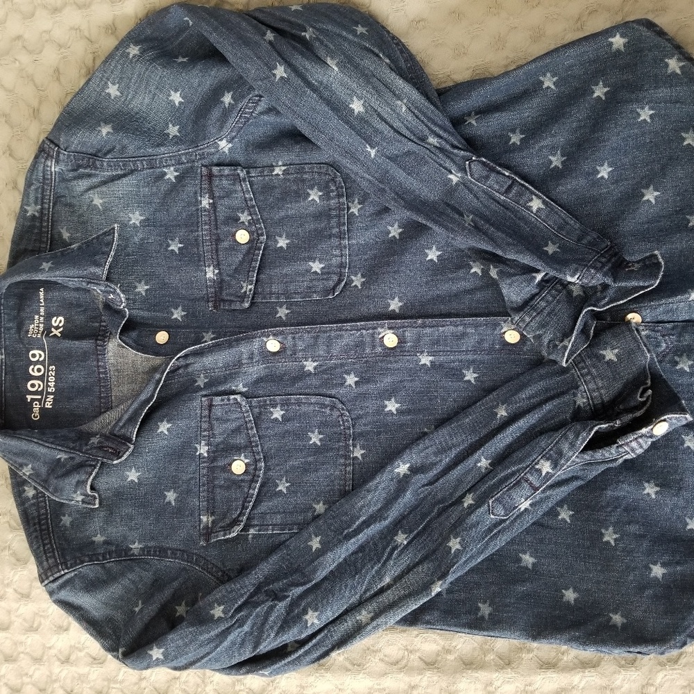 Gap denim shirt